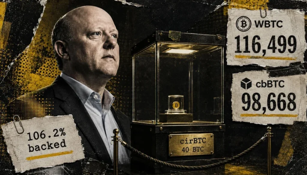 Circle CEO Jeremy Allaire claims the company developed “the platform for the internet financial system”, yet cirBTC holds just 40 BTC