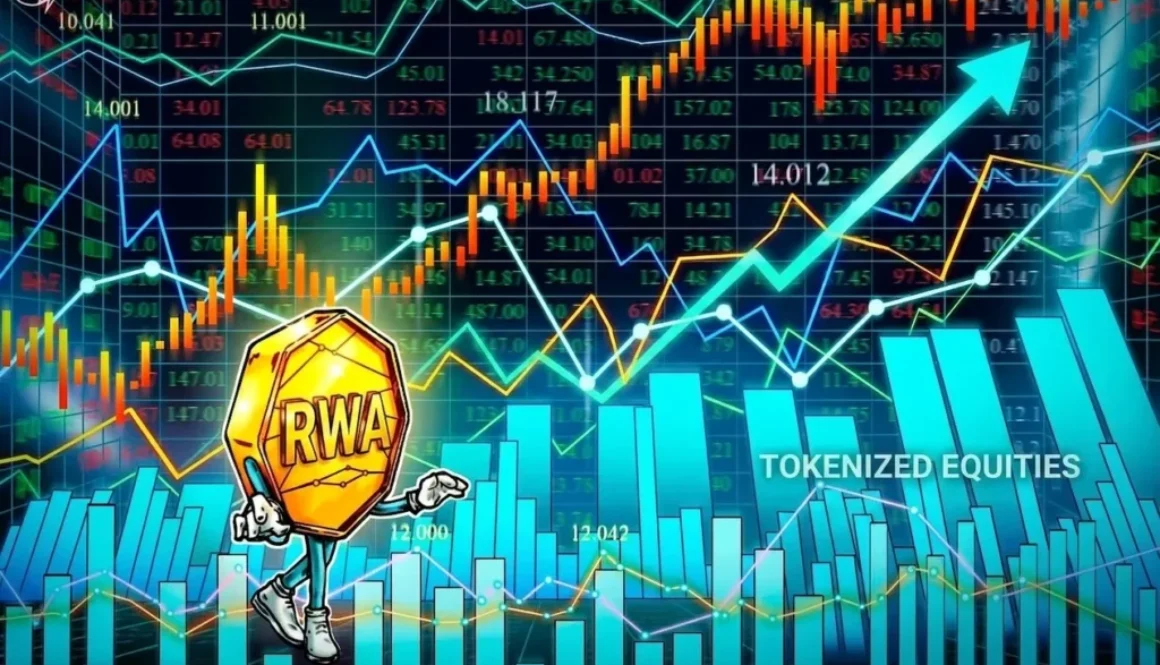 Tokenization drives stock transfer volume up 415 percent over 30 days, reaching $29.5B