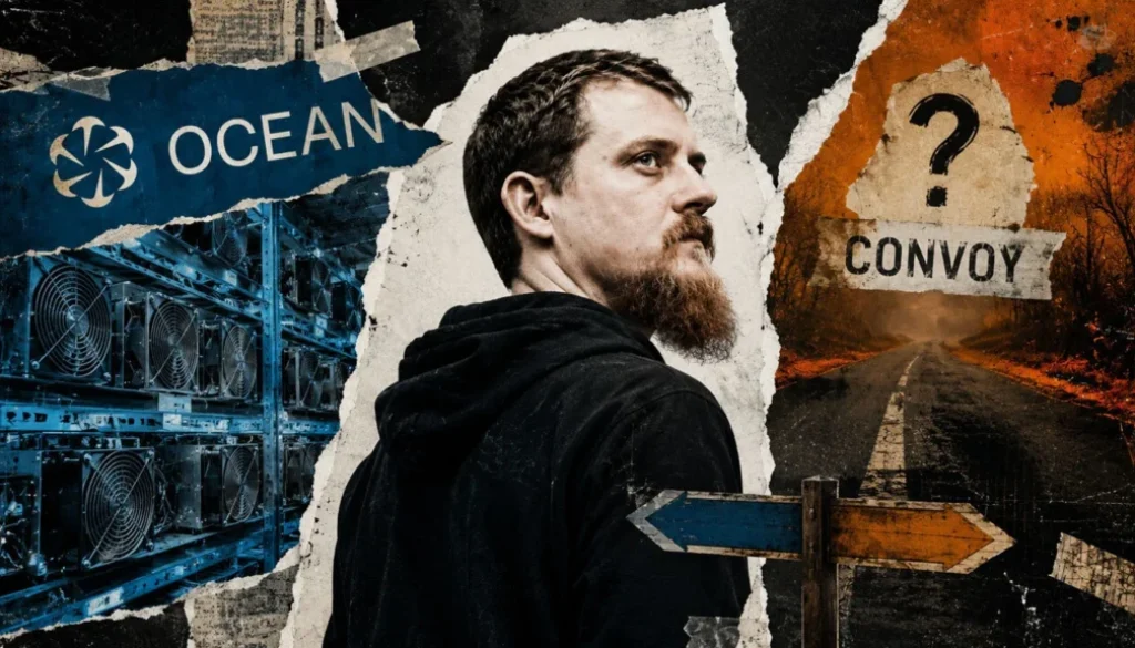Bitcoin developer Luke Dashjr exits OCEAN pool while speculation mounts over potential miner migration to his new venture.