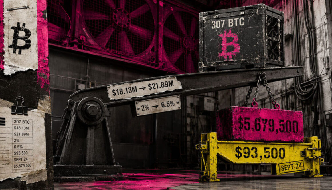 One mid-tier Bitcoin treasury just gambled its entire BTC reserve on a single 30-day reset price