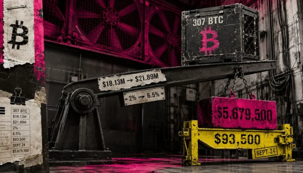 A mid-tier Bitcoin treasury risked its complete BTC holdings on a single 30-day reset price