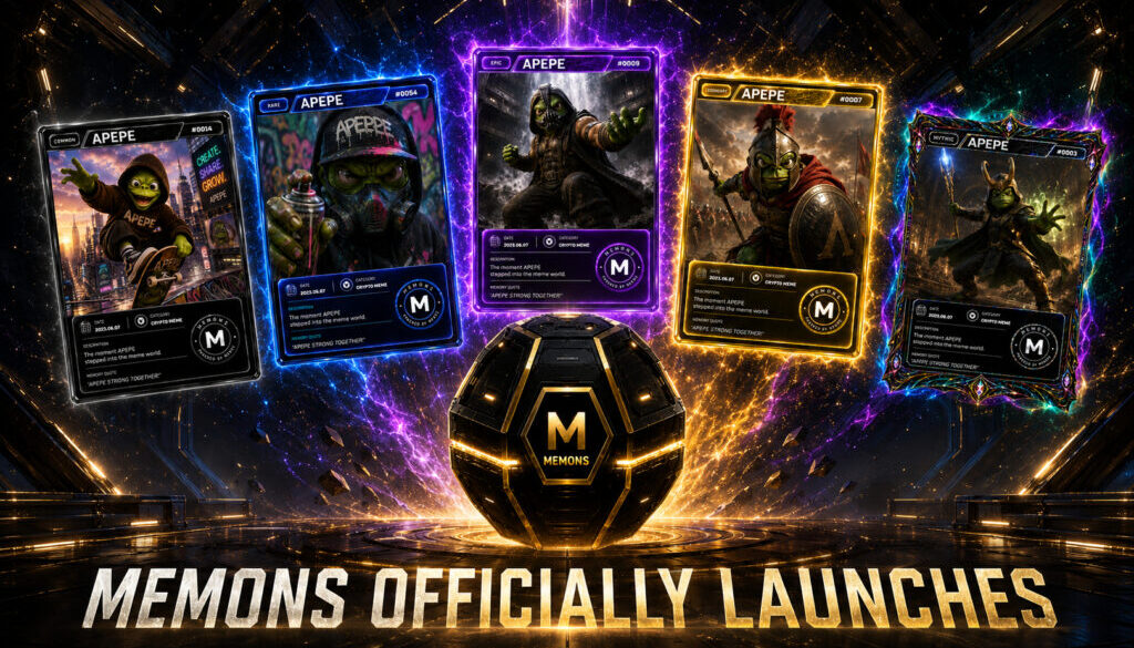 Digital Collectibles Platform ‘MEMONS’ Officially Launches