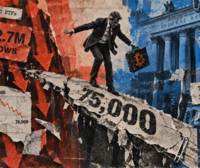 Federal Reserve Actions Threaten Bitcoin’s $75,000 Level While Bitcoin ETFs See $463 Million in Outflows