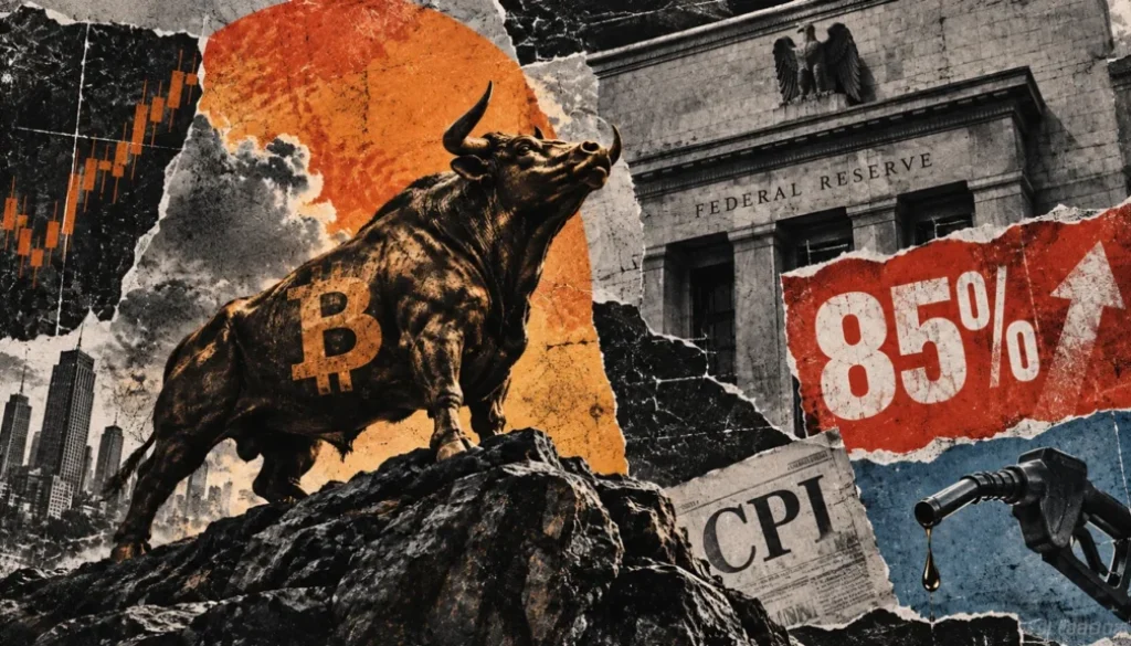 Bitcoin maintains its advance while traders assess September rate increase probability at 85%