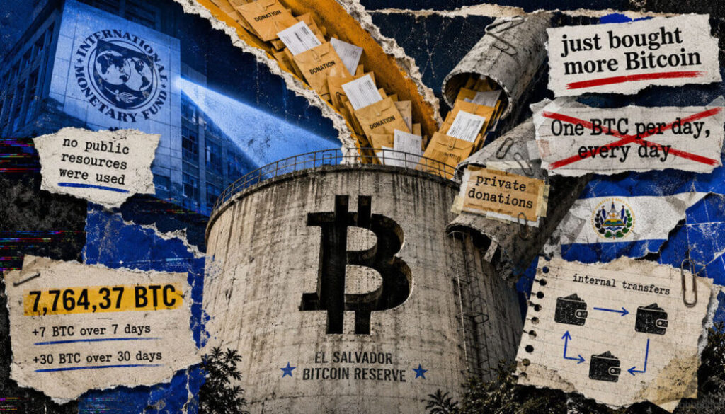 El Salvador added 1,540 Bitcoin, but the IMF says Bukele’s government didn’t pay for them
