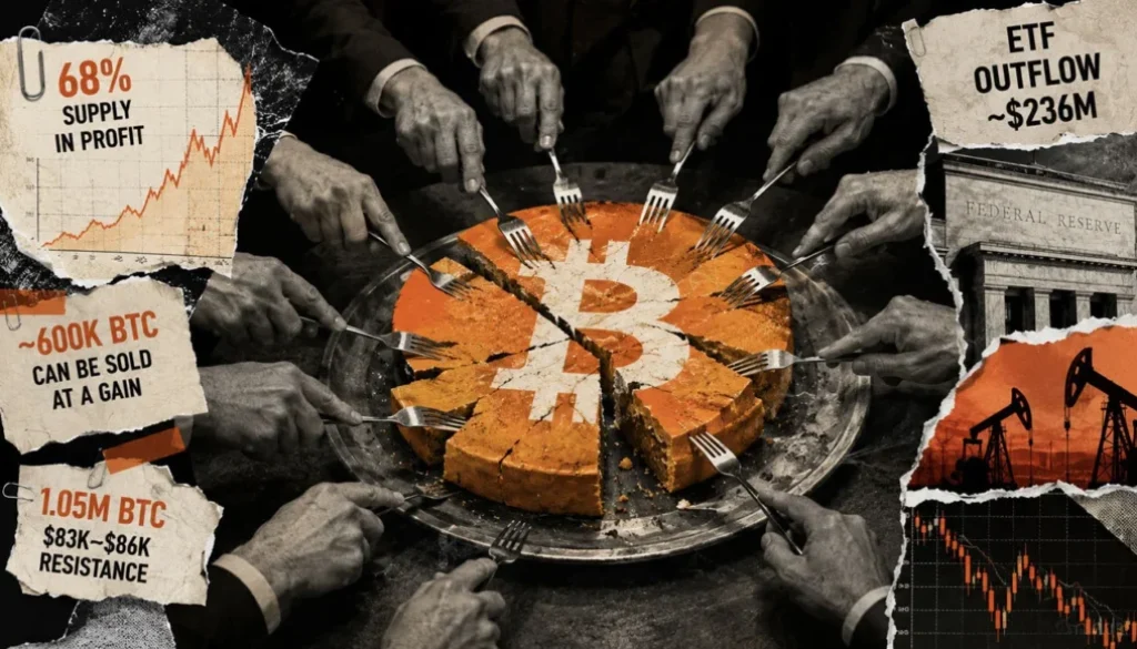 Bitcoin needs to absorb $47 billion in additional profitable supply to reach its next $80,000 milestone