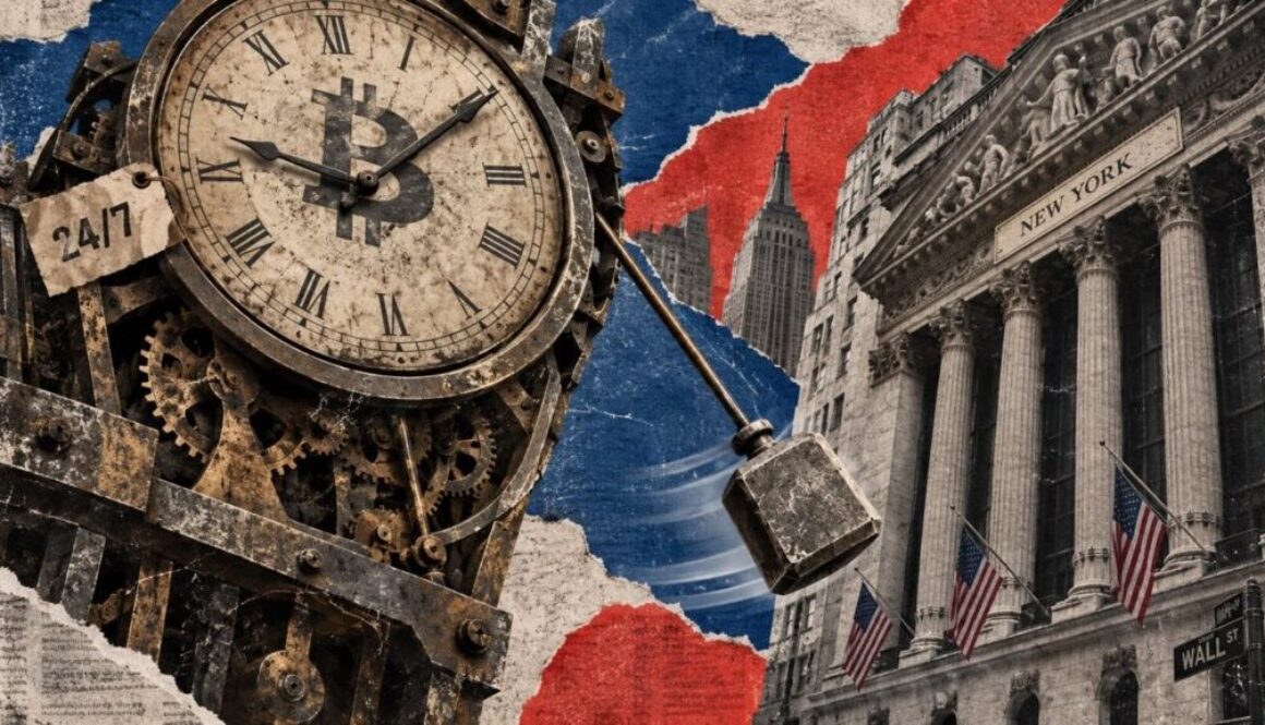 Cryptocurrency markets operate continuously, yet Bitcoin, Ethereum, XRP and Solana trading patterns increasingly follow Wall Street hours