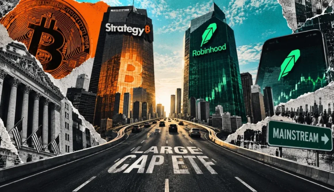 Strategy and Robinhood now lead a $4.5 billion large-cap ETF that was not intended for cryptocurrency