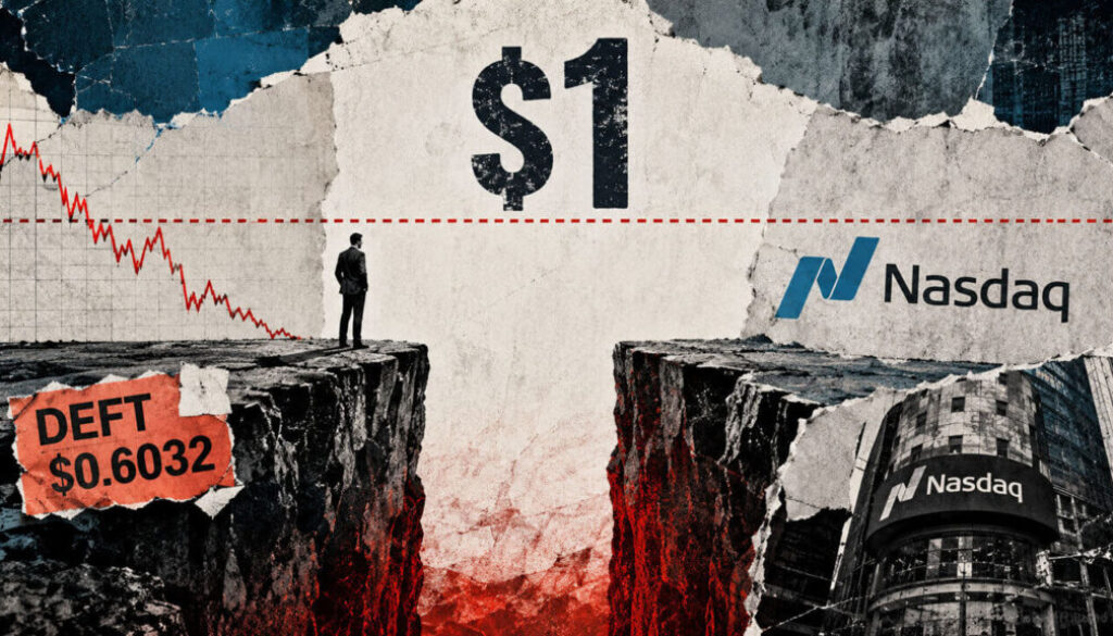 DeFi Technologies misses Nasdaq $1 deadline as DEFT faces delisting review