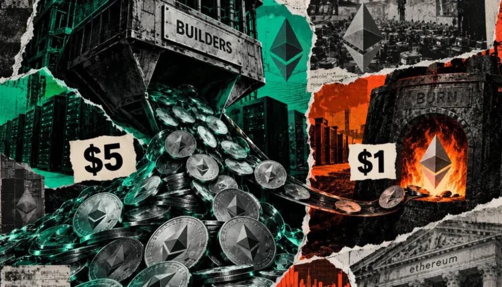 Study finds Ethereum arbitrage enables network developers to gain $5 in revenue for every $1 of tokens burned by the system
