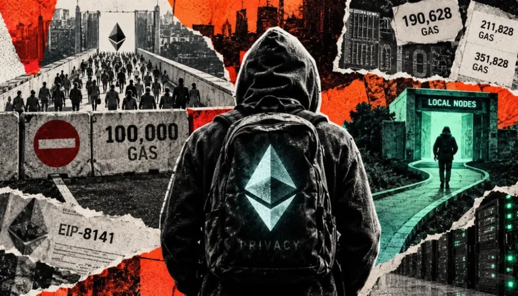 Ethereum privacy initiative faces processing challenges as solo validation demands approximately twice the expected gas fees