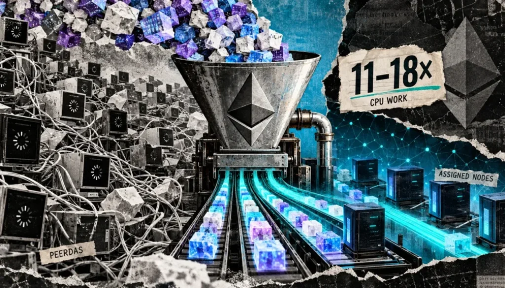 Ethereum may implement a simpler method to decrease processing burden on its growing rollup infrastructure