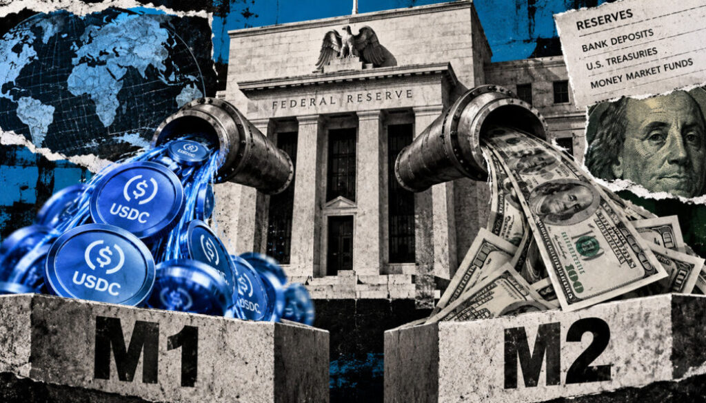Fed stablecoin research exposes how the same dollar could count twice in M1 or M2