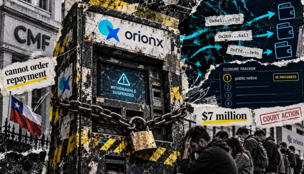 Crypto exchange supported by Tether suspends withdrawal capabilities after $7 million in custodial funds leaves platform