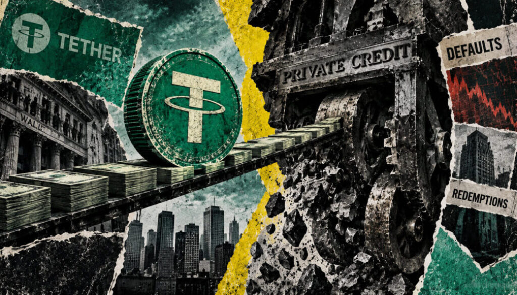 Tether drives USDT expansion into fragile $3 trillion Wall Street debt market amid record defaults across top-tier investment firms