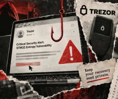 Threat actors use fraudulent vulnerability warning to attack Trezor and BitBox users