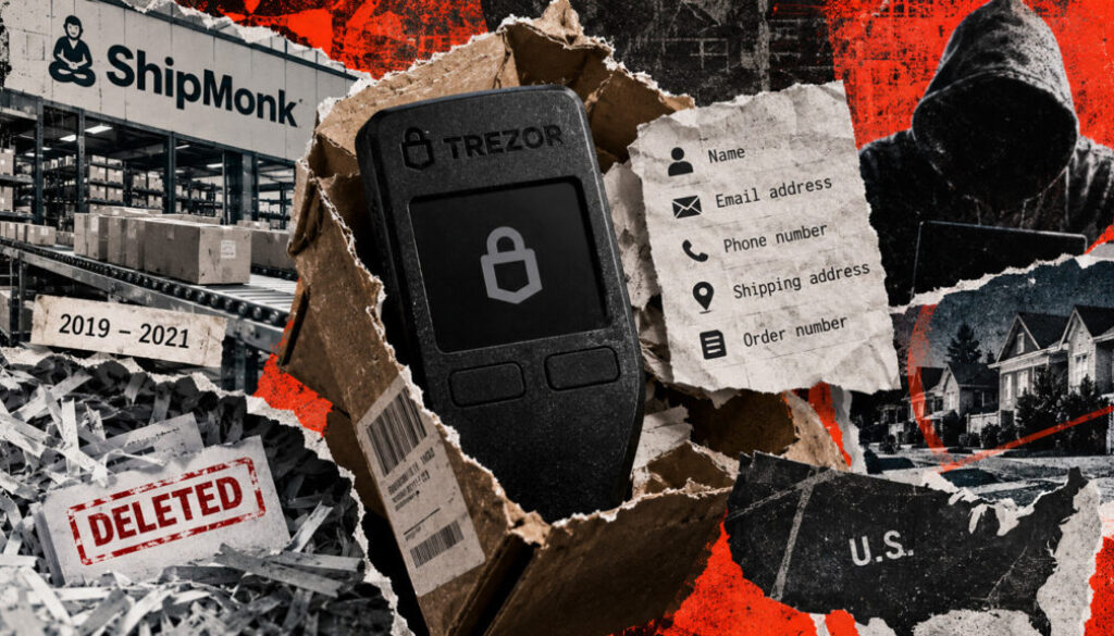 Users exposed by Trezor breach grows sixfold after supposedly deleted shipping logs are found