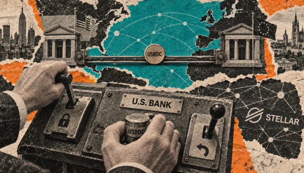 US Bank Transfers USBDC Between Countries Using Stellar Network Within Internal Operations