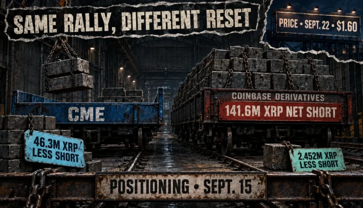 XRP hits $1.60 as CME short squeeze claim lacks timing support
