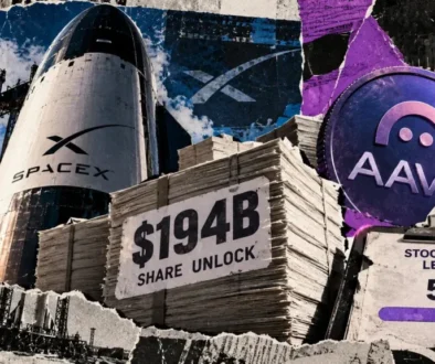 Aave proposes tokenized SpaceX collateral as $194 billion share unlock tests protocol limits