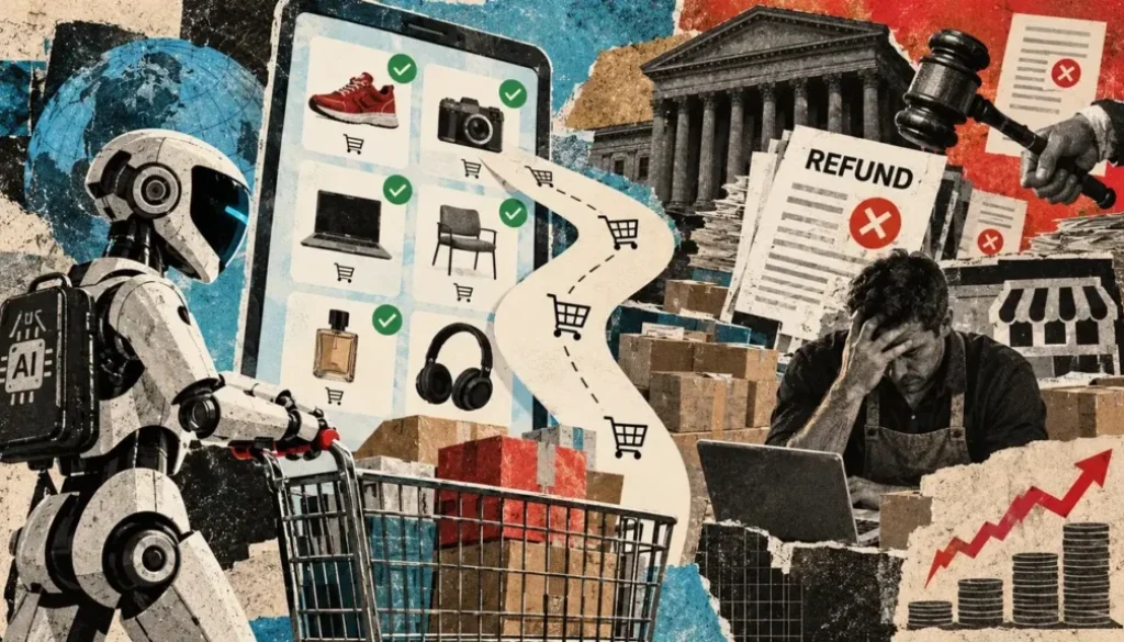Autonomous shopping agents strain merchant refund systems as regulators weigh liability rules