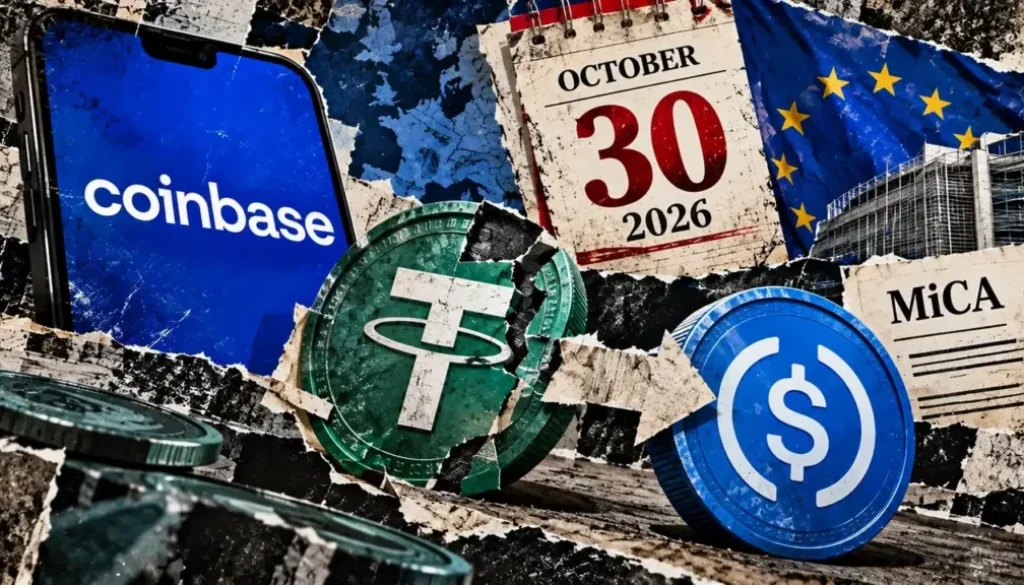 Coinbase converts 14 restricted stablecoins for European users by October 30