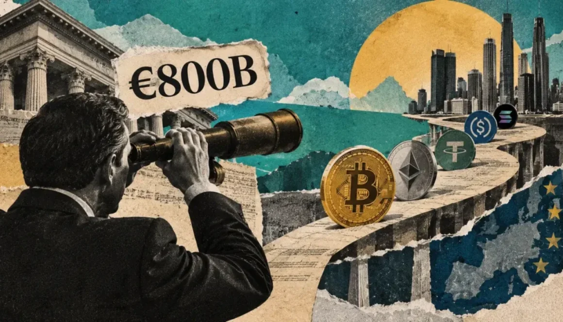 Institutions managing €800 billion demand proof crypto networks generate token returns