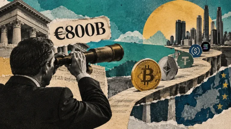 Institutions managing €800 billion demand proof crypto networks generate token returns