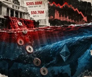 Ethereum spot ETF investors withdraw $205.88 million over five sessions