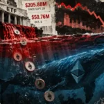Ethereum spot ETF investors withdraw $205.88 million over five sessions
