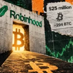 Robinhood buys $25 million of Bitcoin for its corporate treasury