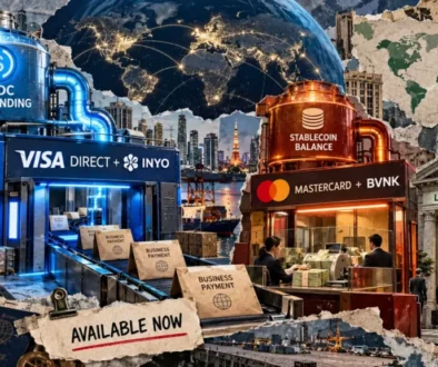 Visa and Mastercard add USDC to cross-border payout funding