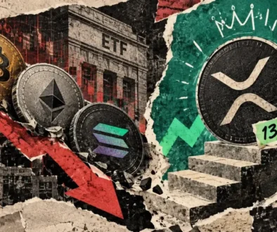 Bitcoin and Ethereum ETFs shed $1.25 billion as XRP funds extend inflow streak